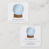 水晶玉正方形名刺 スクエア名刺 (正面/裏面)