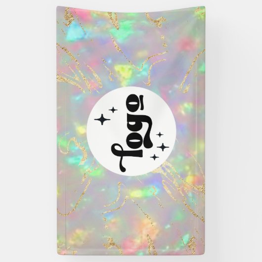 水晶玉石 横断幕 (縦)