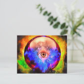 水晶球 ポストカード (スタンド正面)