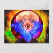 水晶球 ポストカード (正面)