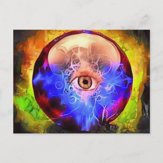 水晶球 ポストカード (正面)