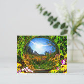 水晶球 ポストカード (スタンド正面)