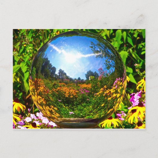 水晶球 ポストカード (正面)