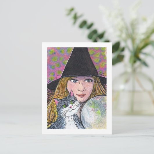 水晶球 ポストカード (スタンド正面)