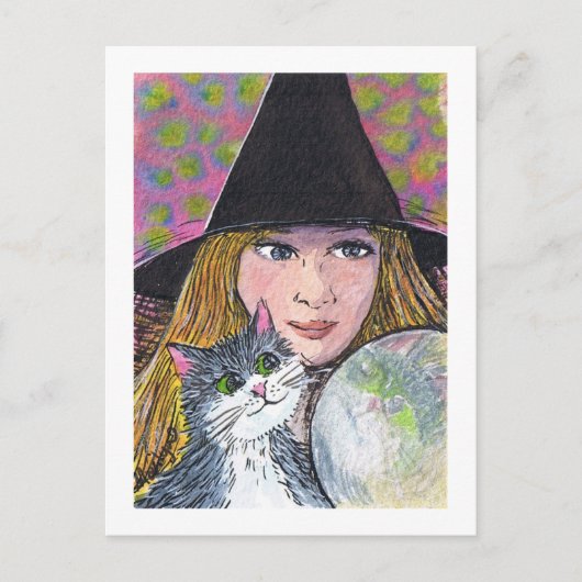 水晶球 ポストカード (正面)