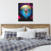 水晶球（眼球） キャンバスプリント (インサイチュ (寝室))