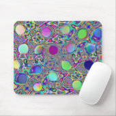 水晶素晴しい水玉模様 マウスパッド (マウス)