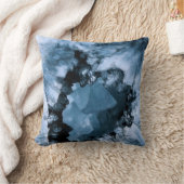 水晶青いファンタジー クッション (ブランケット)