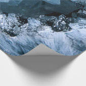 水晶青いファンタジー ラッピングペーパー (角)