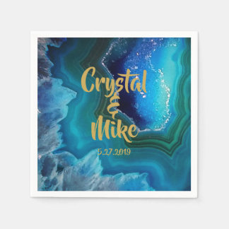 水晶青 スタンダードカクテルナプキン