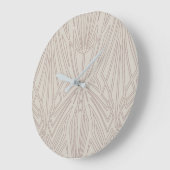 水晶1 ラージ壁時計 (傾斜)