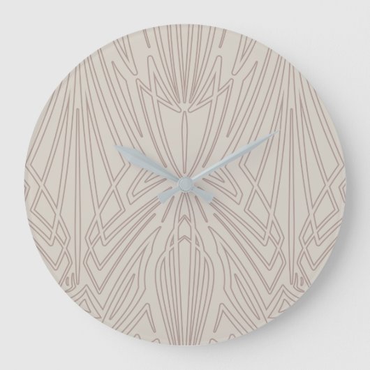 水晶1 ラージ壁時計 (正面)