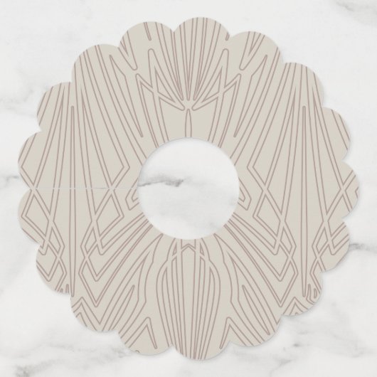 水晶1 ワイングラスタグ (正面)