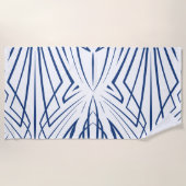 水晶3 ビーチタオル (正面)