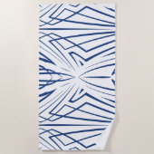 水晶3 ビーチタオル (正面)