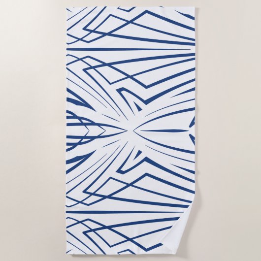 水晶3 ビーチタオル (正面)