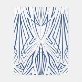 水晶3 フリースブランケット (正面)