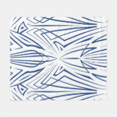 水晶3 フリースブランケット (正面(横))