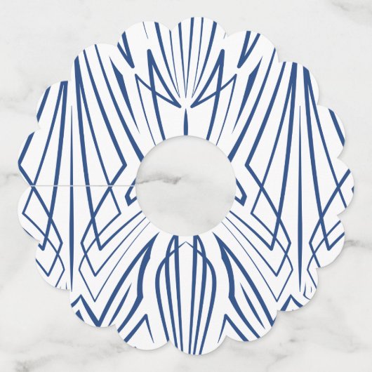 水晶3 ワイングラスタグ (正面)