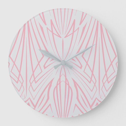 水晶4 ラージ壁時計 (正面)