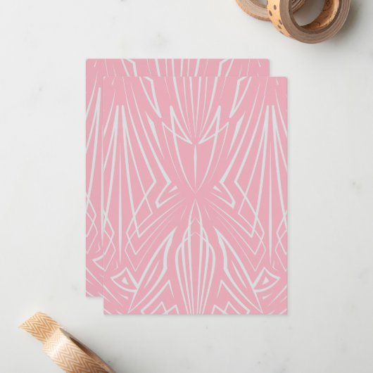 水晶5 ノートカード (正面/裏面インサイチュ)