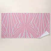 水晶5 ビーチタオル (正面)