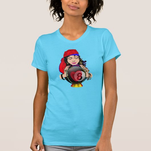 水晶8の球w/Gypsy Tシャツ (正面)