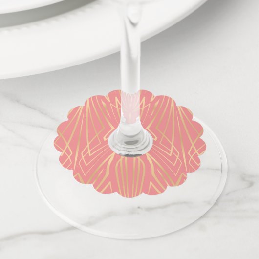 水晶9 ワイングラスタグ (クローズアップ)