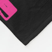 水曜日に私たち衣服ピンク乳がん認識度 フリースブランケット (角)