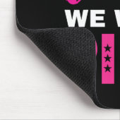 水曜日に私たち衣服ピンク乳がん認識度 マウスパッド (コーナー)