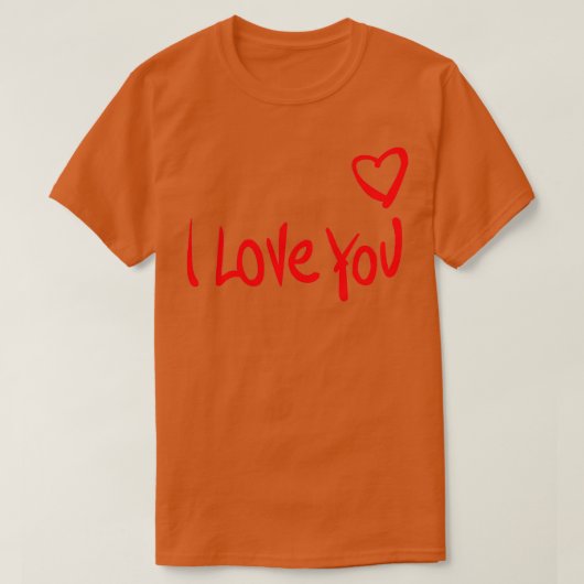 水曜日のカップルへのラブギフト Tシャツ (デザイン正面)