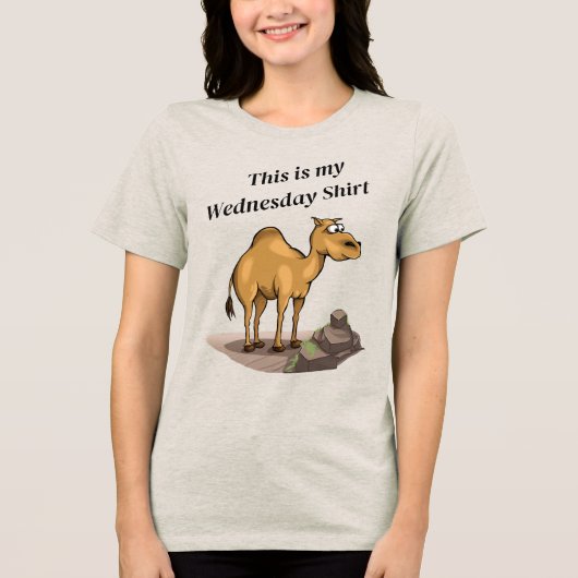 水曜日のシャツ トライブレンドTシャツ (正面)