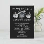 水曜日のテーマ、ガールズハロウィーン11誕生日 招待状 (スタンド正面)