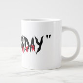 水曜日のマグカップ ジャンボコーヒーマグカップ (右)