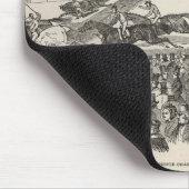 水曜日のリヴァプールの壮大な尖塔の追跡 マウスパッド (コーナー)