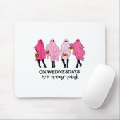 水曜日の乳がんWe衣服ピンク マウスパッド (マウス)