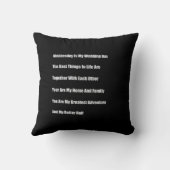 水曜日は私の結婚式の日 クッション (裏面)