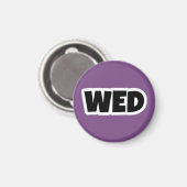 水曜日 マグネット (正面/裏面)