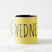 水曜日 ||週コレクション ツートーンマグカップ (正面左)