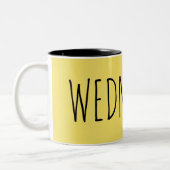 水曜日 ||週コレクション ツートーンマグカップ (左)