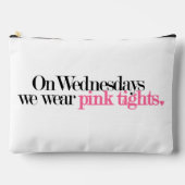 水曜日We衣服ピンクタイツ アクセサリーポーチ (正面)