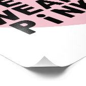 水曜日We衣服ピンクバレンタおもしろいイン フォトプリント (角)