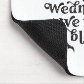 水曜日We衣服ブラックレトロハロウィーン_1 マウスパッド (コーナー)