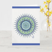 水曼荼羅 カード (黄色い花)