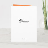 水最高の色フローラグリーティングカード以来の母 カード (裏面)