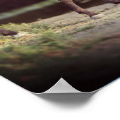 水来の穴で疲れ果てた馬に向かって ポスター (角)