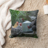 水枕でニワトリをクール食う クッション (ブランケット)