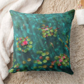 水枕の上のユリ クッション (ブランケット)