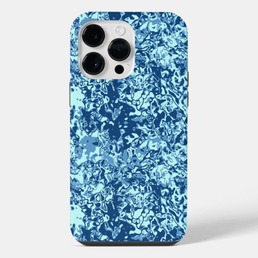 水柄 No 1 ブラック背景 iPhoneケース (裏面)