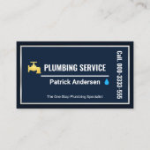 水栓の配管の配管の漏れ 名刺 (正面)